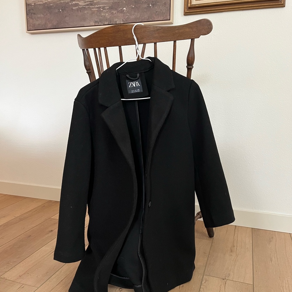 Zara kids Black Coat